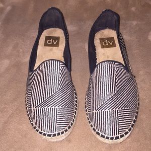 NWOT Dolce Vita Sz 7.5 blk/tan espadrilles